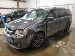 Salvage cars for sale at Nisku, AB auction: 2016 Dodge Grand Caravan SE