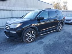 Salvage cars for sale at Gastonia, NC auction: 2017 Honda Pilot Elite