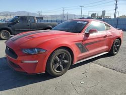 Salvage cars for sale at Sun Valley, CA auction: 2018 Ford Mustang