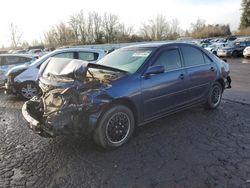 Salvage cars for sale at Portland, OR auction: 2003 Toyota Camry LE