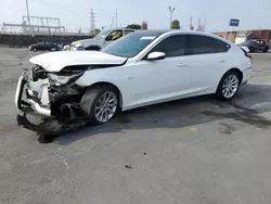 Salvage cars for sale at Wilmington, CA auction: 2020 Cadillac CT5 Luxury