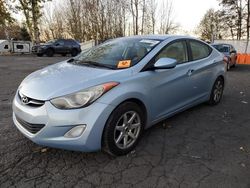 Hyundai salvage cars for sale: 2012 Hyundai Elantra GLS