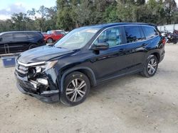 Salvage cars for sale at Ocala, FL auction: 2016 Honda Pilot EXL