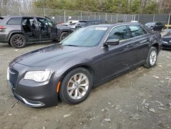 Salvage cars for sale at Waldorf, MD auction: 2016 Chrysler 300 Limited