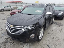 Salvage cars for sale from Copart Cleveland: 2019 Chevrolet Equinox Premier