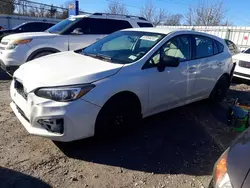 Subaru Impreza salvage cars for sale: 2018 Subaru Impreza