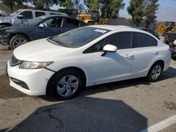 Salvage cars for sale from Copart Rancho Cucamonga, CA: 2014 Honda Civic LX