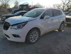 Salvage cars for sale at Wichita, KS auction: 2017 Buick Envision Essence