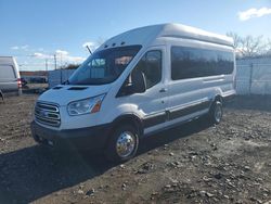 Salvage cars for sale at Marlboro, NY auction: 2017 Ford Transit T-350 HD