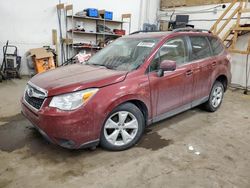 Subaru salvage cars for sale: 2016 Subaru Forester 2.5I Premium