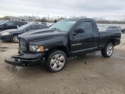 Salvage cars for sale at Louisville, KY auction: 2004 Dodge RAM 1500 ST