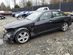 Mercedes-Benz salvage cars for sale: 2010 Mercedes-Benz C 300 4matic