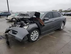 2014 Honda Accord EXL en venta en Grand Prairie, TX