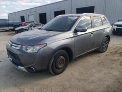 Salvage cars for sale at Jacksonville, FL auction: 2015 Mitsubishi Outlander GT