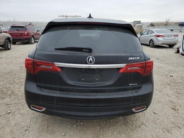 2016 Acura MDX Technology