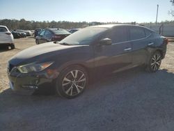 Vehiculos salvage en venta de Copart Harleyville, SC: 2017 Nissan Maxima 3.5S