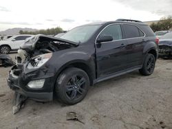 Salvage cars for sale at Las Vegas, NV auction: 2017 Chevrolet Equinox LT