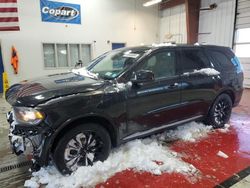 Salvage cars for sale at Angola, NY auction: 2014 Dodge Durango SXT