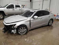 Salvage cars for sale at Franklin, WI auction: 2014 Infiniti Q50 Base