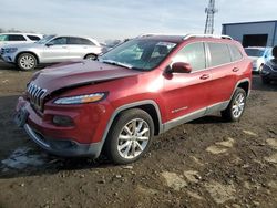 Salvage cars for sale at Windsor, NJ auction: 2014 Jeep Cherokee Limited