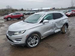 Salvage cars for sale from Copart Columbia Station, OH: 2015 Lincoln MKC