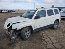 Salvage cars for sale at Woodhaven, MI auction: 2016 Jeep Patriot Latitude