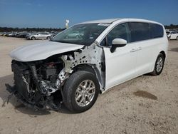 Salvage cars for sale at Houston, TX auction: 2022 Chrysler Voyager LX