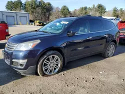 2015 Chevrolet Traverse LT en venta en Mendon, MA