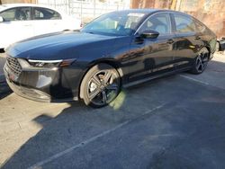 Salvage cars for sale at Wilmington, CA auction: 2024 Honda Accord Hybrid Sport