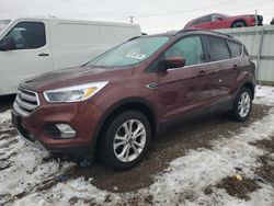 Ford salvage cars for sale: 2018 Ford Escape SE