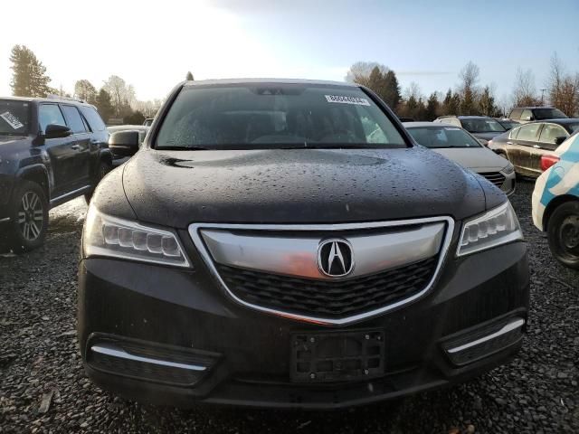 2015 Acura MDX Technology