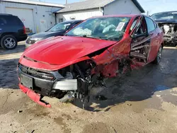 Salvage cars for sale at Pekin, IL auction: 2014 Dodge Dart SXT