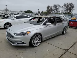 2017 Ford Fusion Titanium HEV en venta en Sacramento, CA