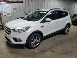 Salvage cars for sale at Franklin, WI auction: 2018 Ford Escape SEL