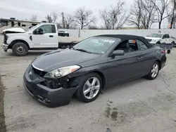 Salvage cars for sale at Bridgeton, MO auction: 2008 Toyota Camry Solara SE