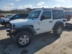 Salvage cars for sale at Lebanon, TN auction: 2021 Jeep Wrangler Sport