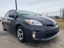 Salvage cars for sale at Oklahoma City, OK auction: 2012 Toyota Prius