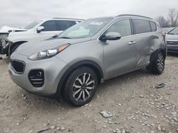 Salvage cars for sale at Wayland, MI auction: 2019 KIA Sportage EX