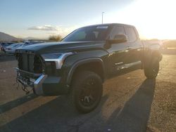 Salvage cars for sale at North Las Vegas, NV auction: 2022 Toyota Tundra Double Cab Limited