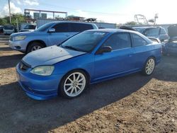 Honda salvage cars for sale: 2002 Honda Civic EX