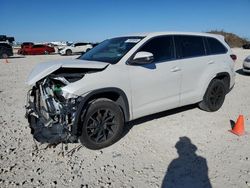 Toyota salvage cars for sale: 2018 Toyota Highlander LE