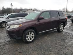 Toyota salvage cars for sale: 2013 Toyota Highlander Base