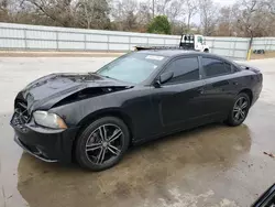 Salvage cars for sale at Savannah, GA auction: 2014 Dodge Charger SXT