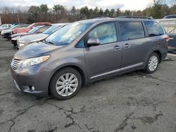 Toyota salvage cars for sale: 2011 Toyota Sienna XLE