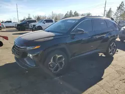 Salvage cars for sale at Denver, CO auction: 2022 Hyundai Tucson Limited