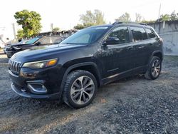 Salvage cars for sale at Opa Locka, FL auction: 2022 Jeep Cherokee Limited