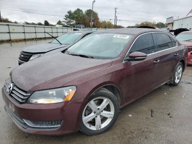 2012 Volkswagen Passat SE