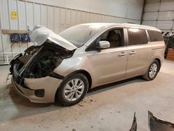 Salvage cars for sale from Copart Abilene, TX: 2016 KIA Sedona LX