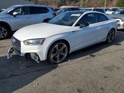 Salvage cars for sale at Exeter, RI auction: 2019 Audi S5 Prestige