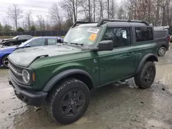 Ford Bronco bla Vehiculos salvage en venta: 2024 Ford Bronco Black Diamond